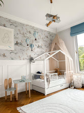Bellamy Dream Nest House Bed 80x160 with Railings – Snow White - Mari Kali Stores Cyprus